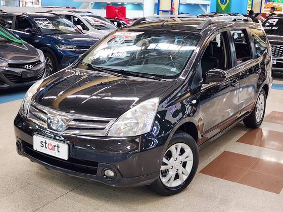 NISSAN GRAND LIVINA 1.8 SL 16V FLEX 4P AUTOMÁTICO